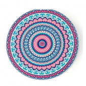 Костер подставка керамика на пробке 10 см Небо