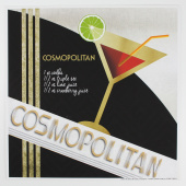 Плакат - постер винтажный Cosmopolitan