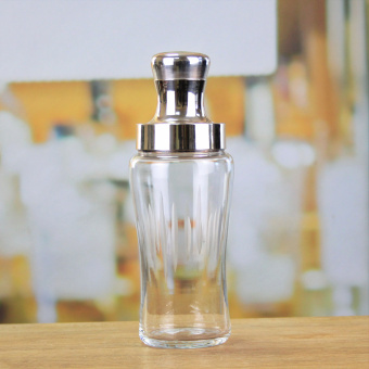 Винтажный хрустальный шейкер коблер послевоенная Европа