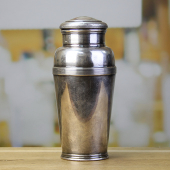 Винтажный посеребренный коблер Harrods London