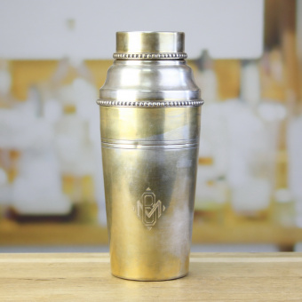 Латунный посеребренный шейкер Metal Blanc Европа